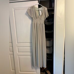 NWT Baltic Born Sage green Maxi dress